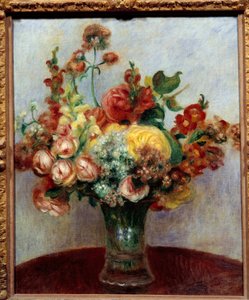 Fiori in un vaso da Pierre Auguste Renoir