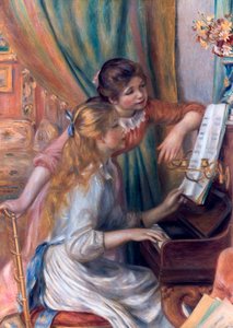 Ragazze al pianoforte, 1892