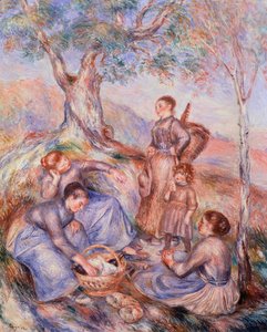 Colazione dei mietitori di Pierre-Auguste Renoir da Pierre Auguste Renoir