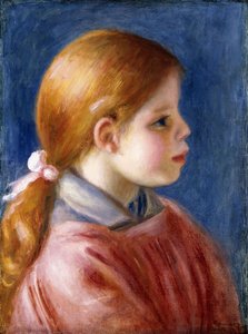 Testa di una giovane ragazza, 1888