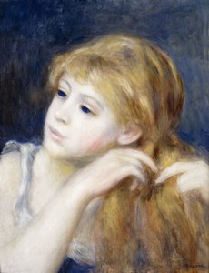 Testa di una giovane ragazza, 1890