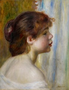 Testa di una giovane donna, fine XIX secolo