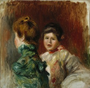 Teste di due donne, c.1895