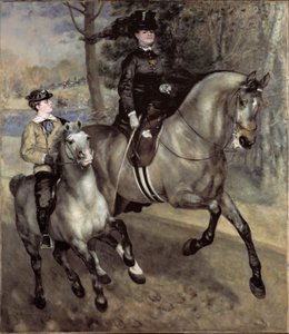 Cavalieri al Bois de Boulogne da Pierre Auguste Renoir