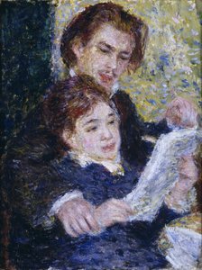 Nello Studio: Georges Riviere e Marguerite Legrand da Pierre Auguste Renoir