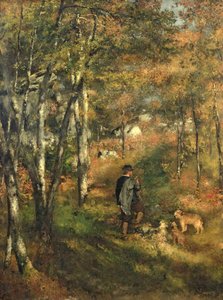 Jules Le Coeur nella Foresta di Fontainebleau