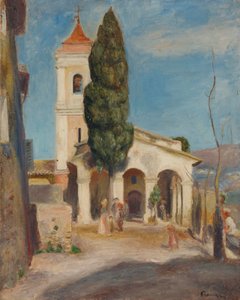 La Chapelle Notre-Dame de Protection au Haut-de-Cagnes da Pierre Auguste Renoir