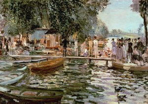 La Grenouillere da Pierre Auguste Renoir