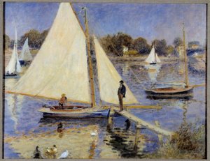 La Senna ad Argenteuil da Pierre Auguste Renoir