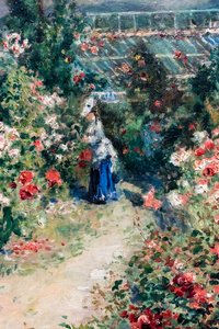 La Serre, particolare, 1876 circa (olio su tela)