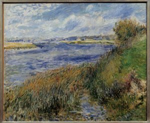 La Senna a Champrosay da Pierre Auguste Renoir