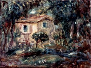 Paesaggio. Le Cannet, 1902 da Pierre Auguste Renoir