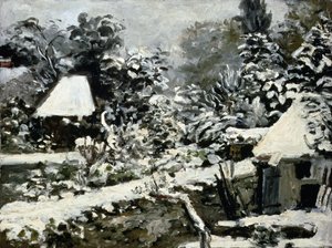 Paesaggio, effetto neve, c.1868
