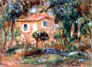 Paesaggio, le Cannet, 1902 da Pierre Auguste Renoir