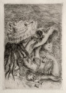 Le Chapeau épinglé da Pierre Auguste Renoir