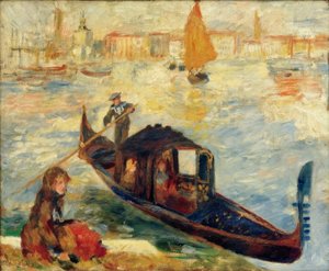 Il Canal Grande, Venezia (Gondole)