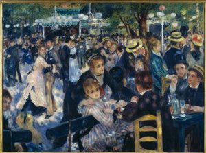 Il Moulin de la Galette da Pierre Auguste Renoir