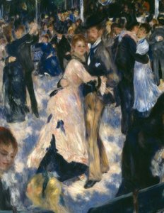 Il Moulin de la Galette da Pierre Auguste Renoir