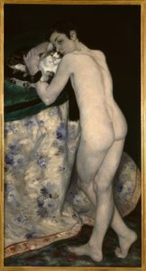 Il giovane ragazzo con il gatto da Pierre Auguste Renoir