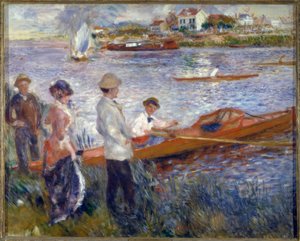 I canottieri a Chatou da Pierre Auguste Renoir