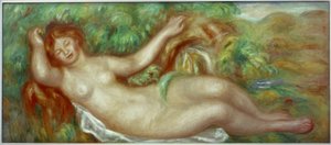 Nudo sdraiato (La fonte)