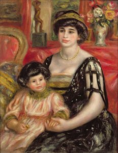 Madame Josse Bernheim-Jeune e suo figlio Henry, 1910