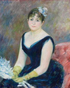 Signora Léon Clapisson da Pierre Auguste Renoir