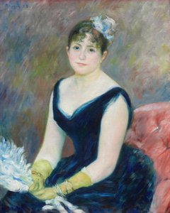 Madame Léon Clapisson, 1883 da Pierre Auguste Renoir