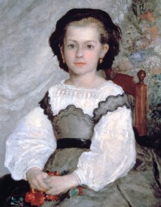 Mademoiselle Romaine Lacaux (dettaglio) da Pierre Auguste Renoir