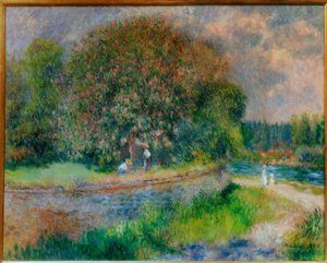 Castagno in fiore da Pierre Auguste Renoir