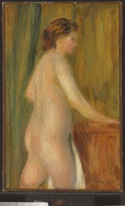 Nudo con asciugamano, c.1900