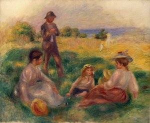 Festa in campagna a Berneval da Pierre Auguste Renoir