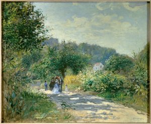 Sentiero per Louveciennes da Pierre Auguste Renoir