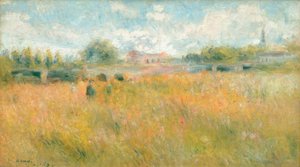 Paesaggio sulla Senna a Rueil da Pierre Auguste Renoir