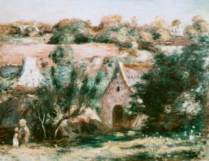 Paesaggio della Bretagna da Pierre Auguste Renoir