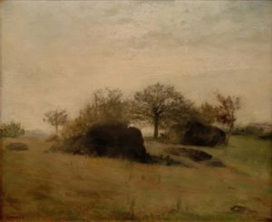 Paesaggio di Fontainebleau da Pierre Auguste Renoir