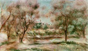 Paesaggio di Grasse da Pierre Auguste Renoir