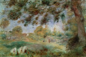 Paesaggio primaverile da Pierre Auguste Renoir