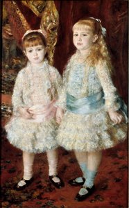 Rosa e Blu (Le signore Cahen di Anversa) da Pierre Auguste Renoir