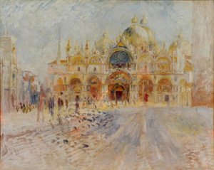 Piazza San Marco, Venezia da Pierre Auguste Renoir