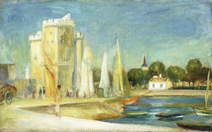 Porto di La Rochelle da Pierre Auguste Renoir