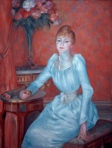 Ritratto di Madame de Bonnières da Pierre Auguste Renoir