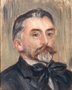 Ritratto di Stéphane Mallarmé da Pierre Auguste Renoir