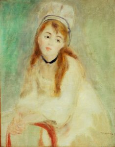 Ritratto di giovane donna. Sinfonia in bianco da Pierre Auguste Renoir