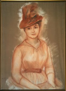 Ritratto di una donna da Pierre Auguste Renoir