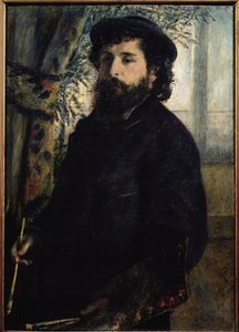 Ritratto di Claude Monet da Pierre Auguste Renoir
