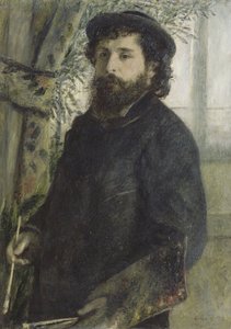 Ritratto di Claude Monet, 1875 da Pierre Auguste Renoir