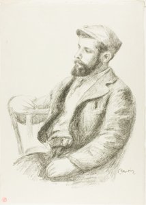 Ritratto di Louis Valtat da Pierre Auguste Renoir