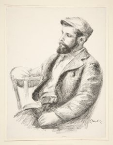 Ritratto di Louis Valtat da Pierre Auguste Renoir