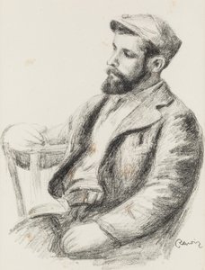 Ritratto di Louis Valtat, 1904 da Pierre Auguste Renoir